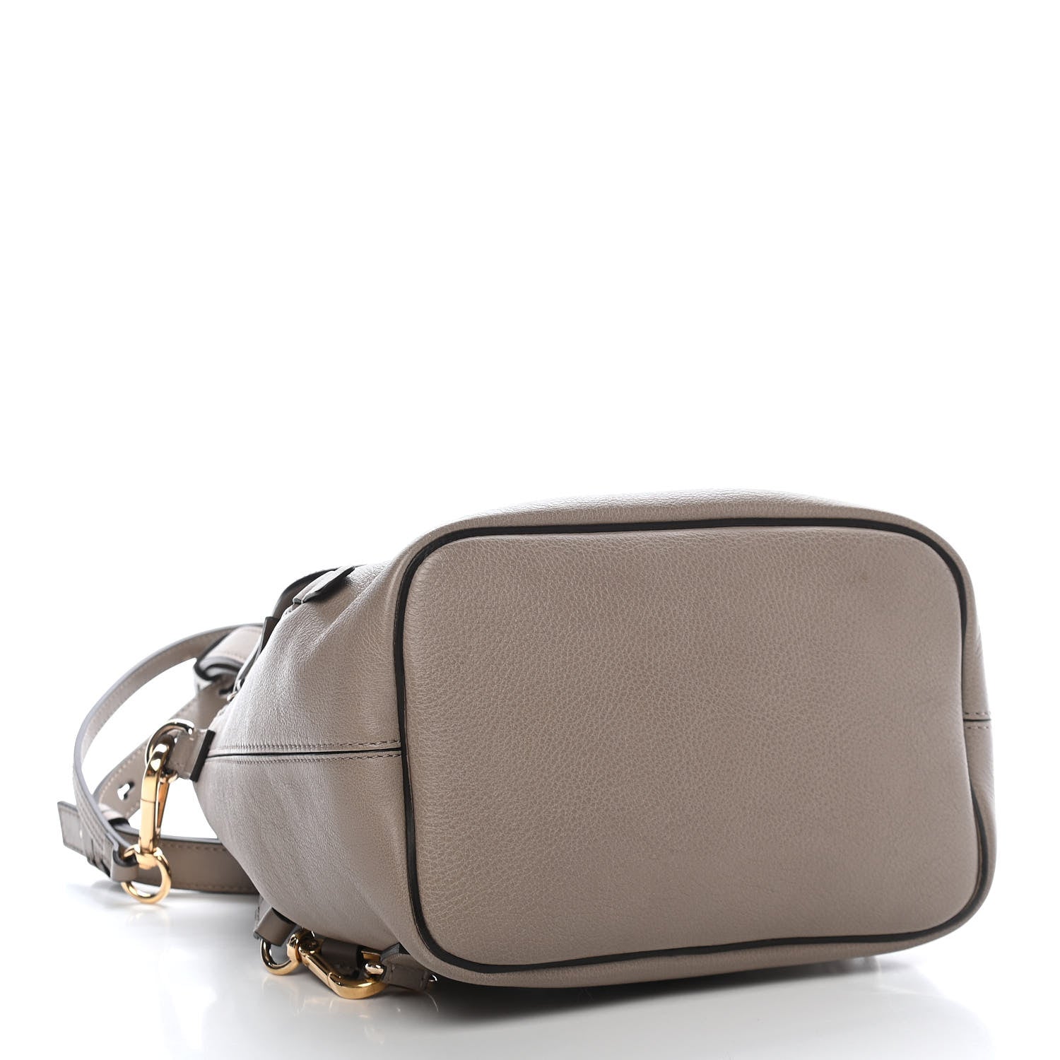 Chloe Suede Calfskin Small Faye Backpack Motty Grey 4 of 9