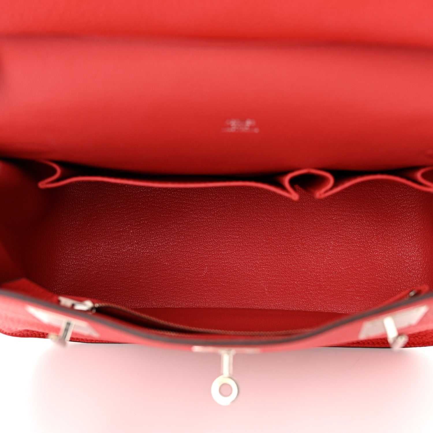 Hermes Taurillon Clemence Jypsiere 28 Rouge Casaque 5 of 12