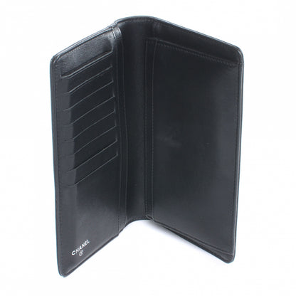 Chanel Glazed Calfskin Boy Yen Wallet Black 4 of 8