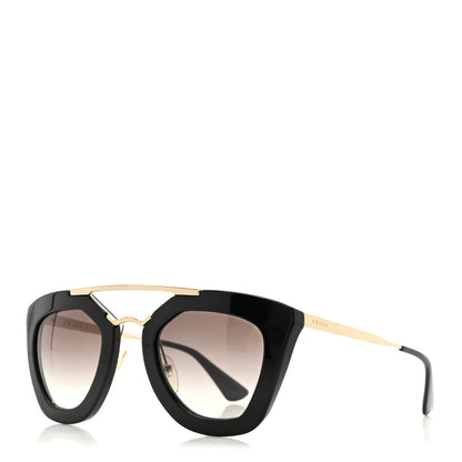 Prada Acetate Cinema Sunglasses SPR 09Q Black 1 of 7