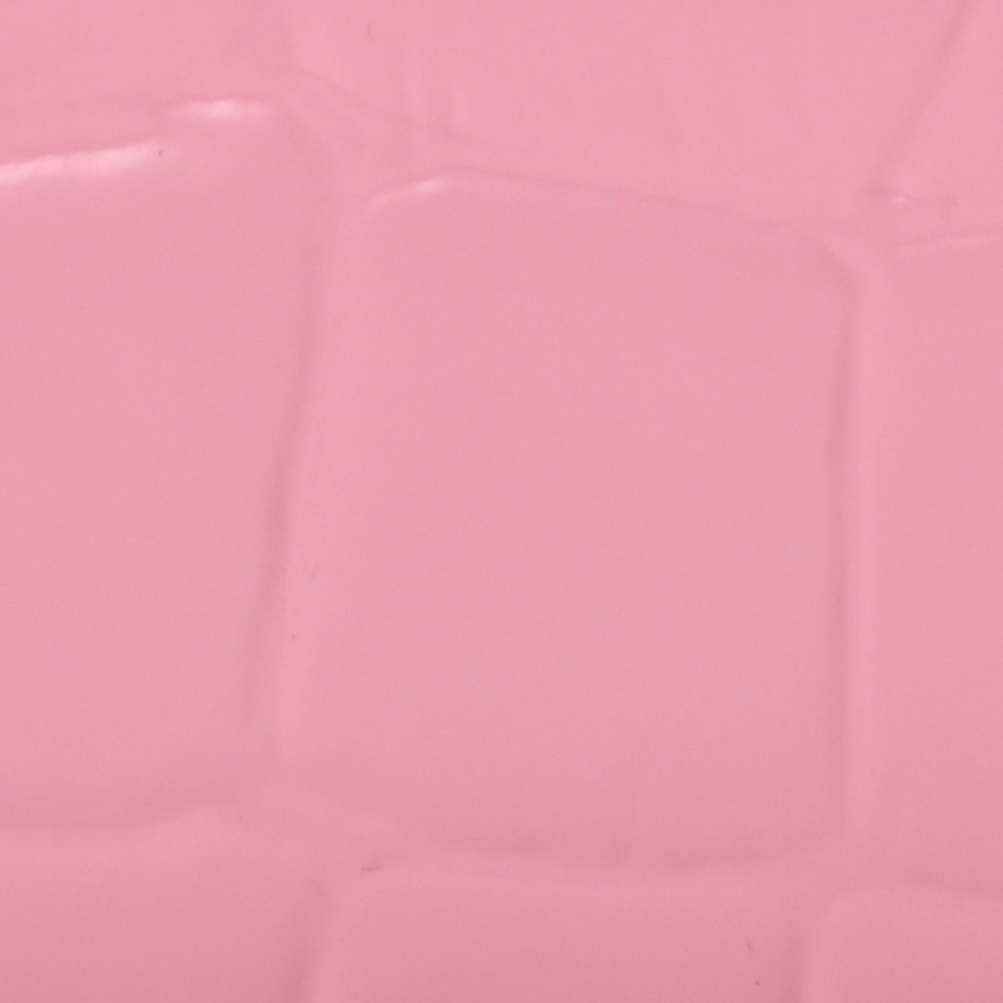 Semi Shiny Calfskin Crocodile Embossed Neo Classic Silver Hardware Mini City Pink