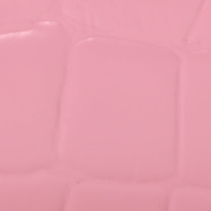 Balenciaga Semi Shiny Calfskin Crocodile Embossed Neo Classic Silver Hardware Mini City Pink 9 of 11