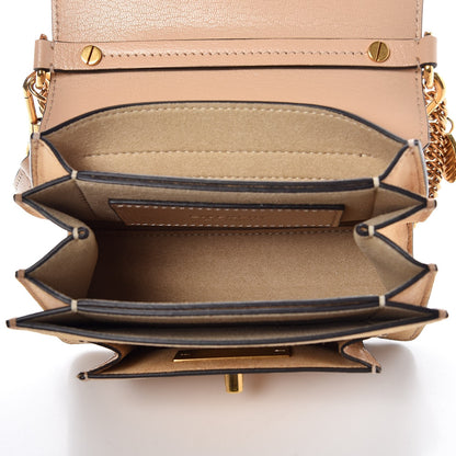 Givenchy Goatskin Suede Mini GV3 Shoulder Bag Nude 5 of 6