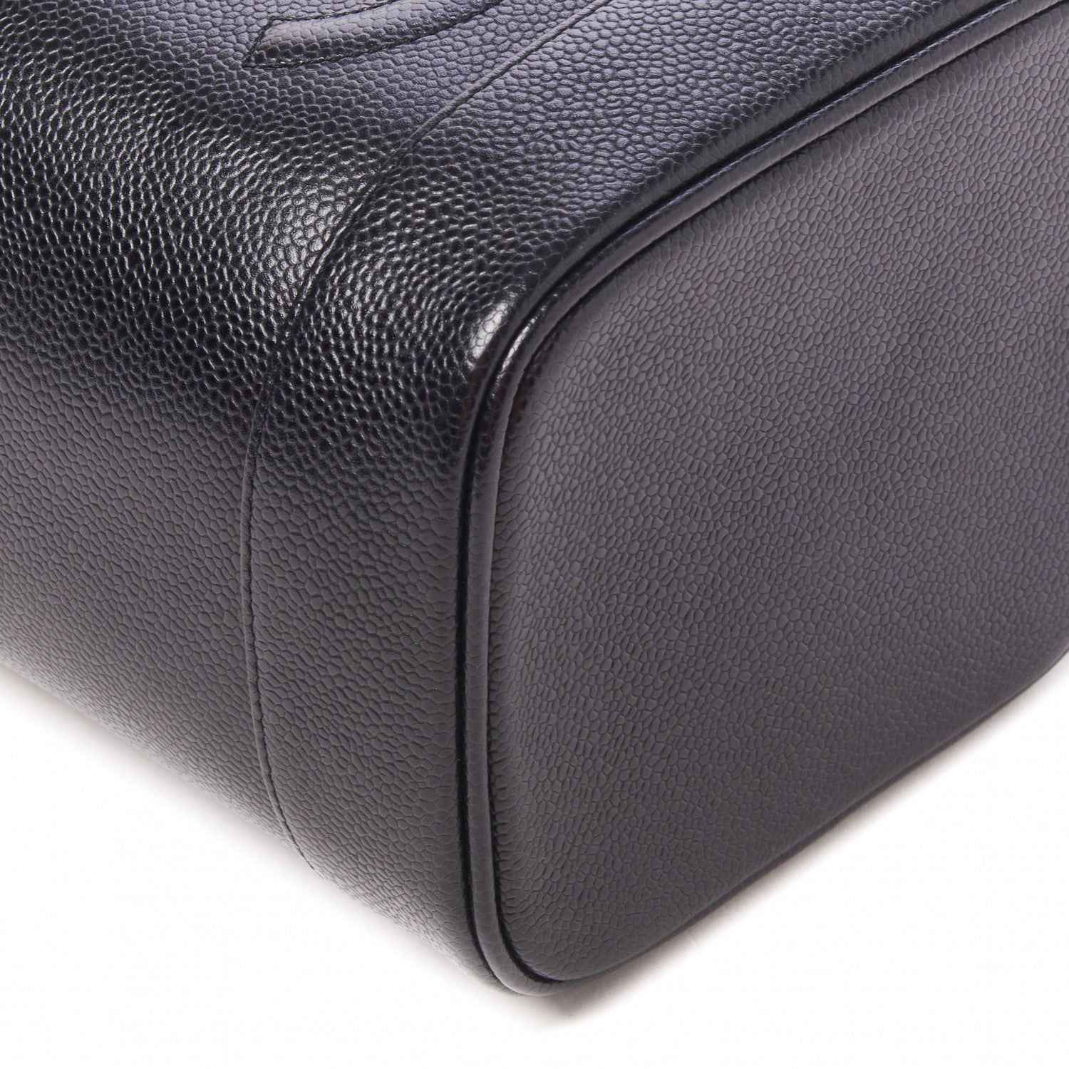 Chanel Caviar Vanity Cosmetic Case Black 5 of 9