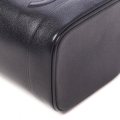 Chanel Caviar Vanity Cosmetic Case Black 5 of 9