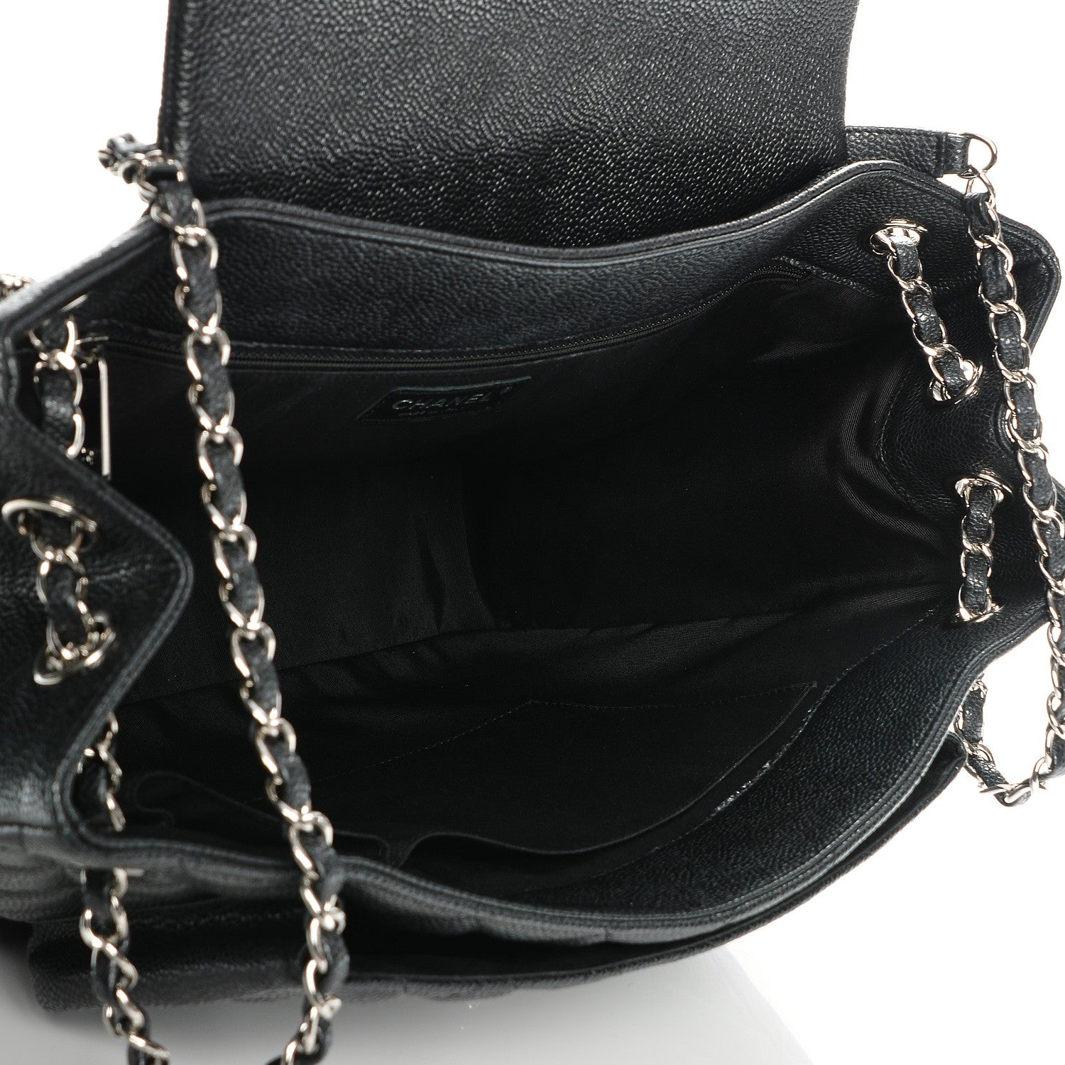 Chanel Caviar Quilted Flap Tote Black 5 of 8