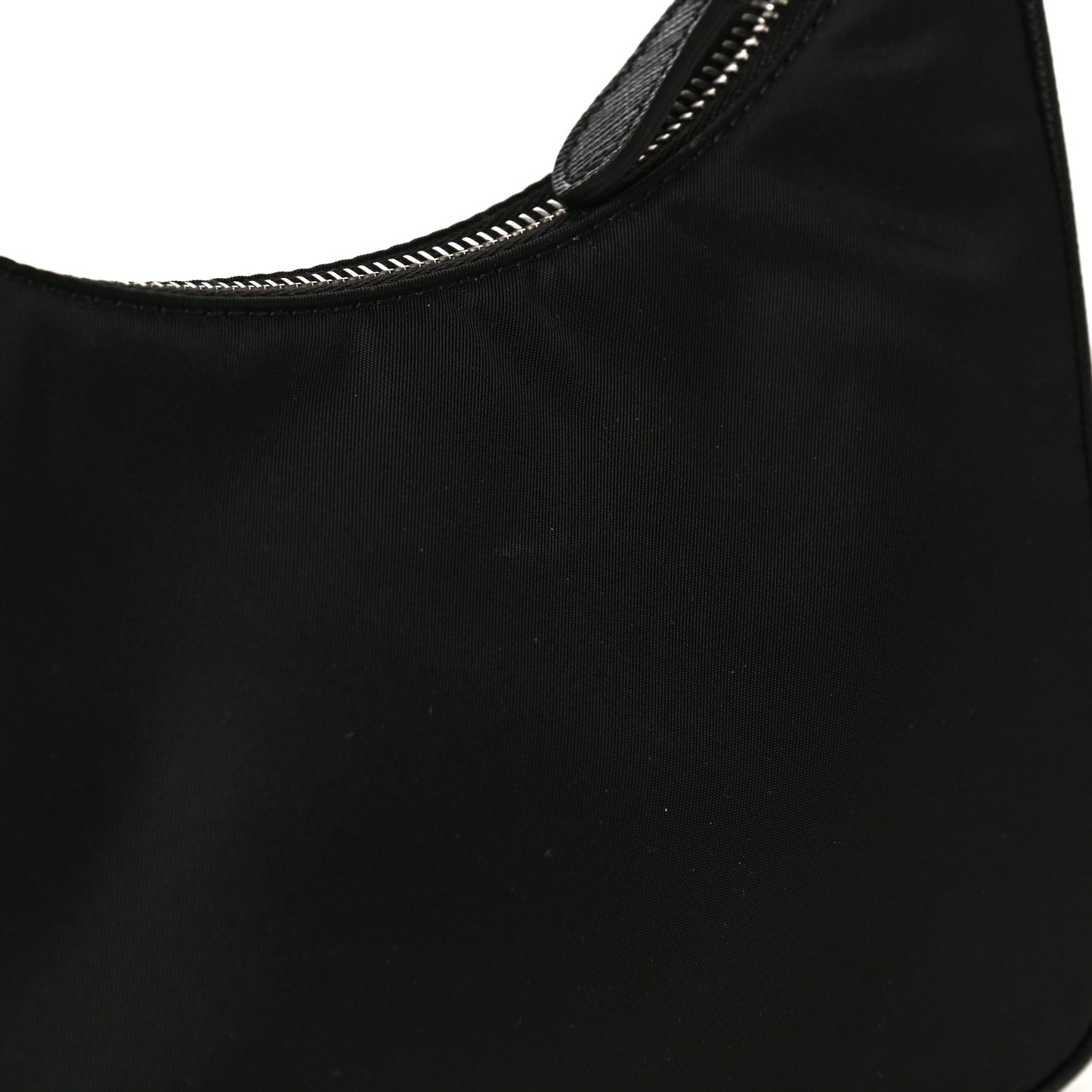 Tessuto Nylon Saffiano Mini Re-Edition 2005 Bag Black