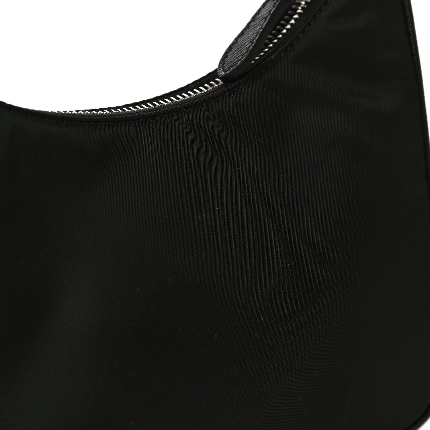 Prada Tessuto Nylon Saffiano Mini Re-Edition 2005 Bag Black 11 of 11