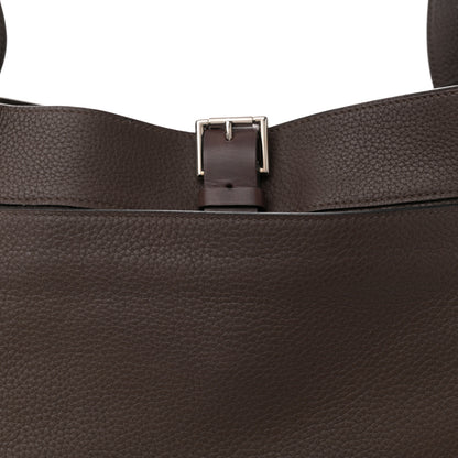 Hermes Taurillon Clemence Marwari GM Chocolate 7 of 15