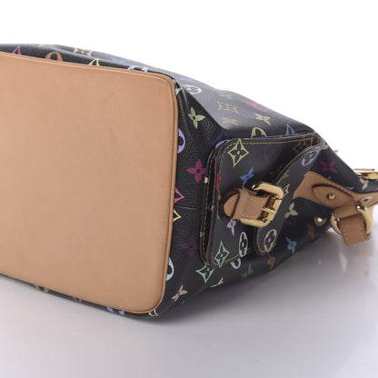 Louis Vuitton Monogram Multicolor Petit Noe Black 6 of 8