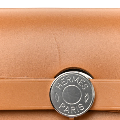 Hermes Vache Hunter Toile H Brides de Gala Herbag Zip Retourne 31 PM Natural 8 of 8