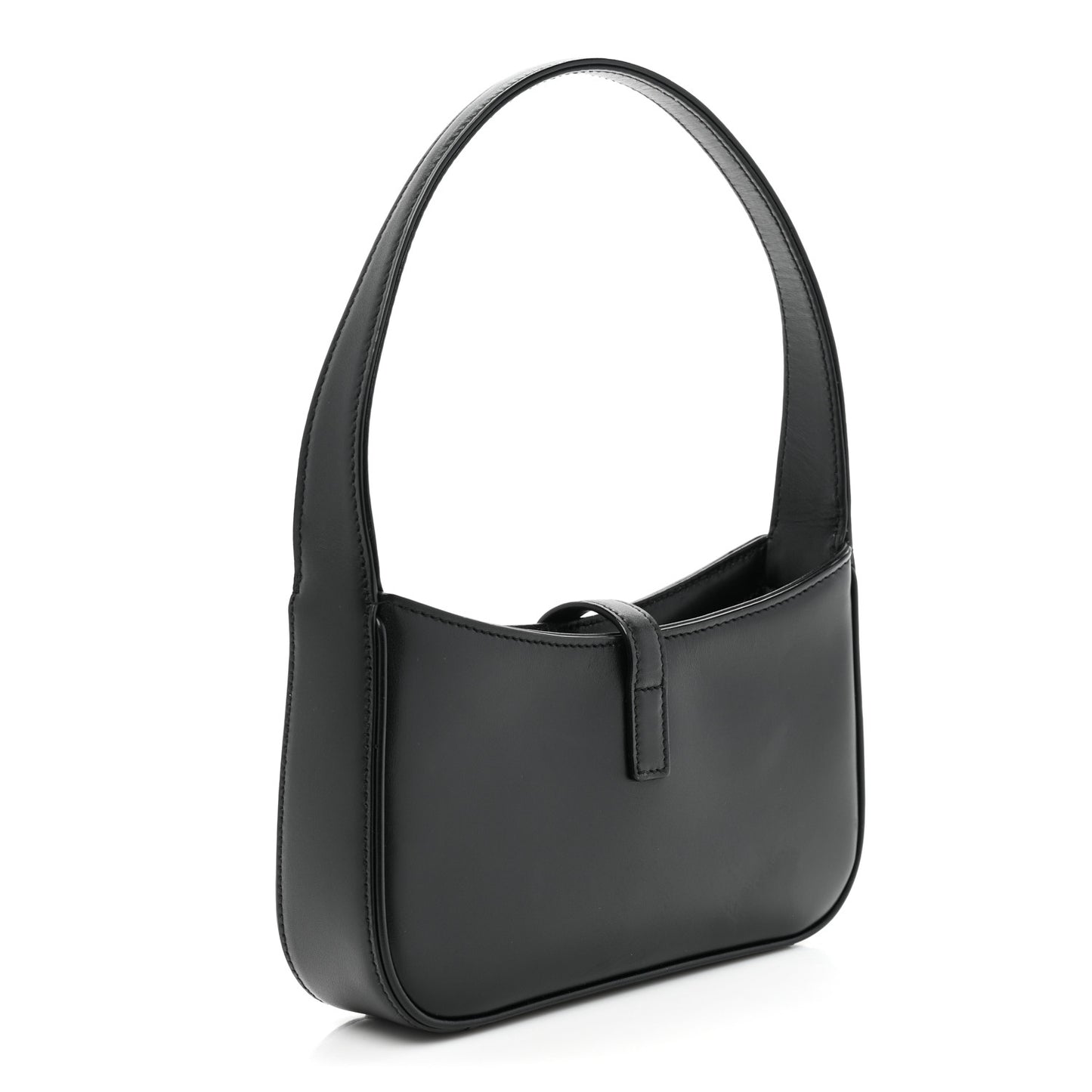 Smooth Calfskin Le 5 A 7 Mini Hobo Black