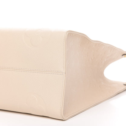 Louis Vuitton Empreinte Monogram Giant Onthego GM Creme 9 of 11