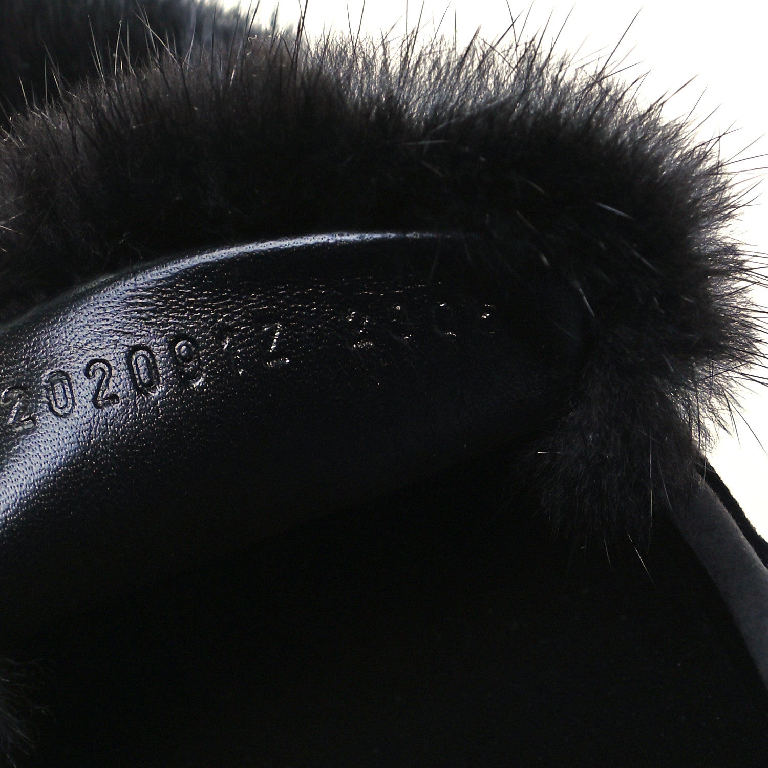 Hermes Mink Fur Suede Goatskin Paris Loafers 39 Black 8 of 8