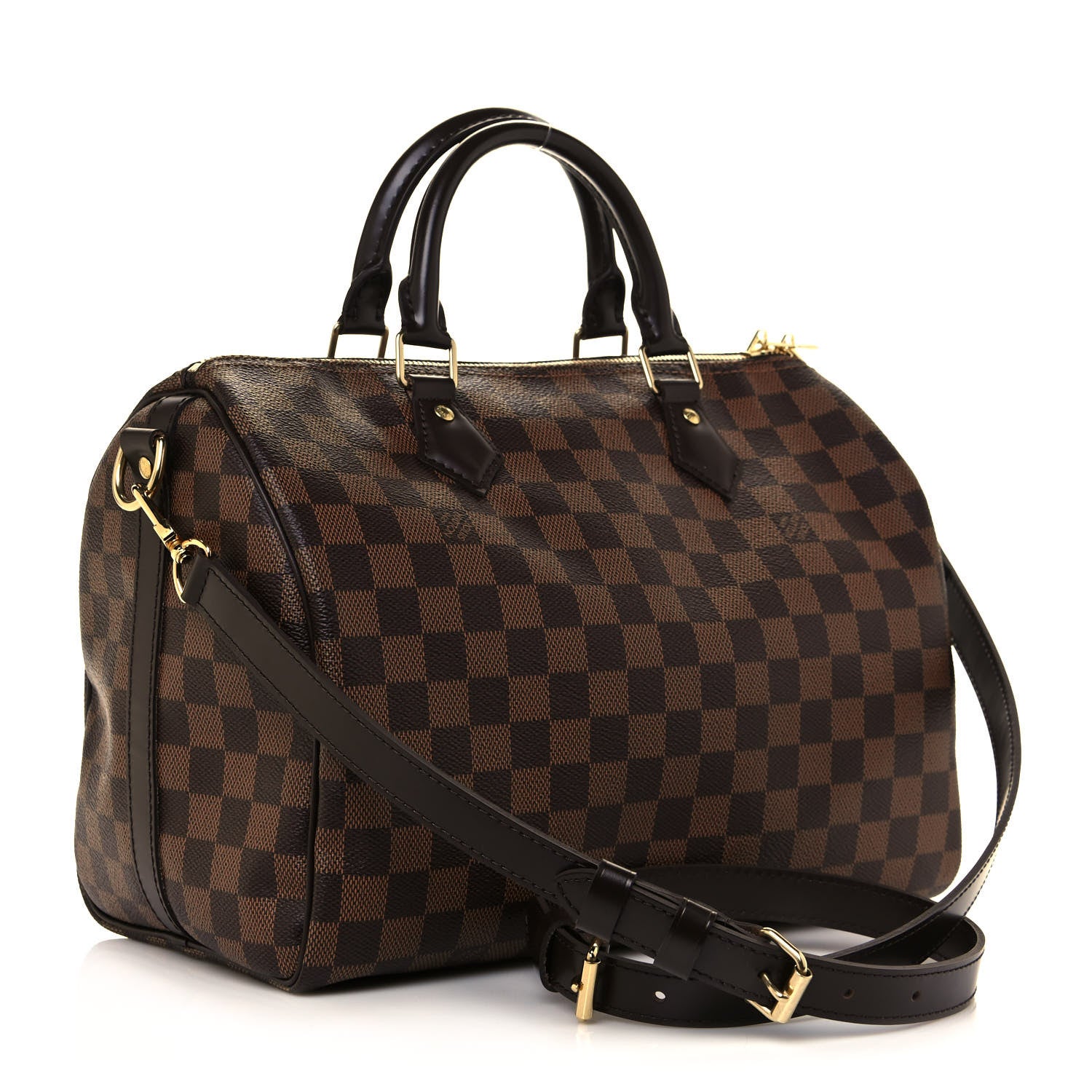 Louis Vuitton Damier Ebene Speedy Bandouliere 30 3 of 12