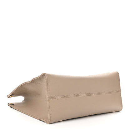 Louis Vuitton Empreinte Monogram Giant Onthego MM Tourterelle Creme 4 of 9