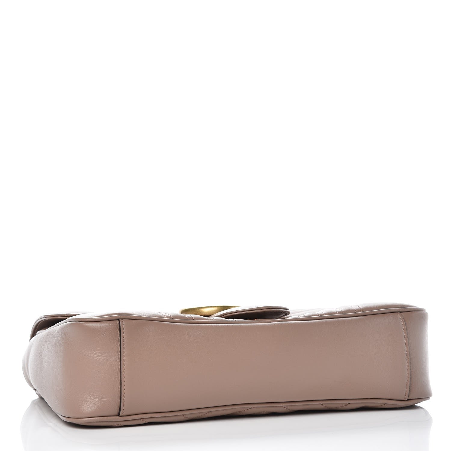 Gucci Calfskin Matelasse Medium GG Marmont Shoulder Bag Porcelain Rose 4 of 8