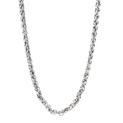 David Yurman Sterling Silver 14K Yellow Gold 6mm Wheat Chain Necklace 1 of 5