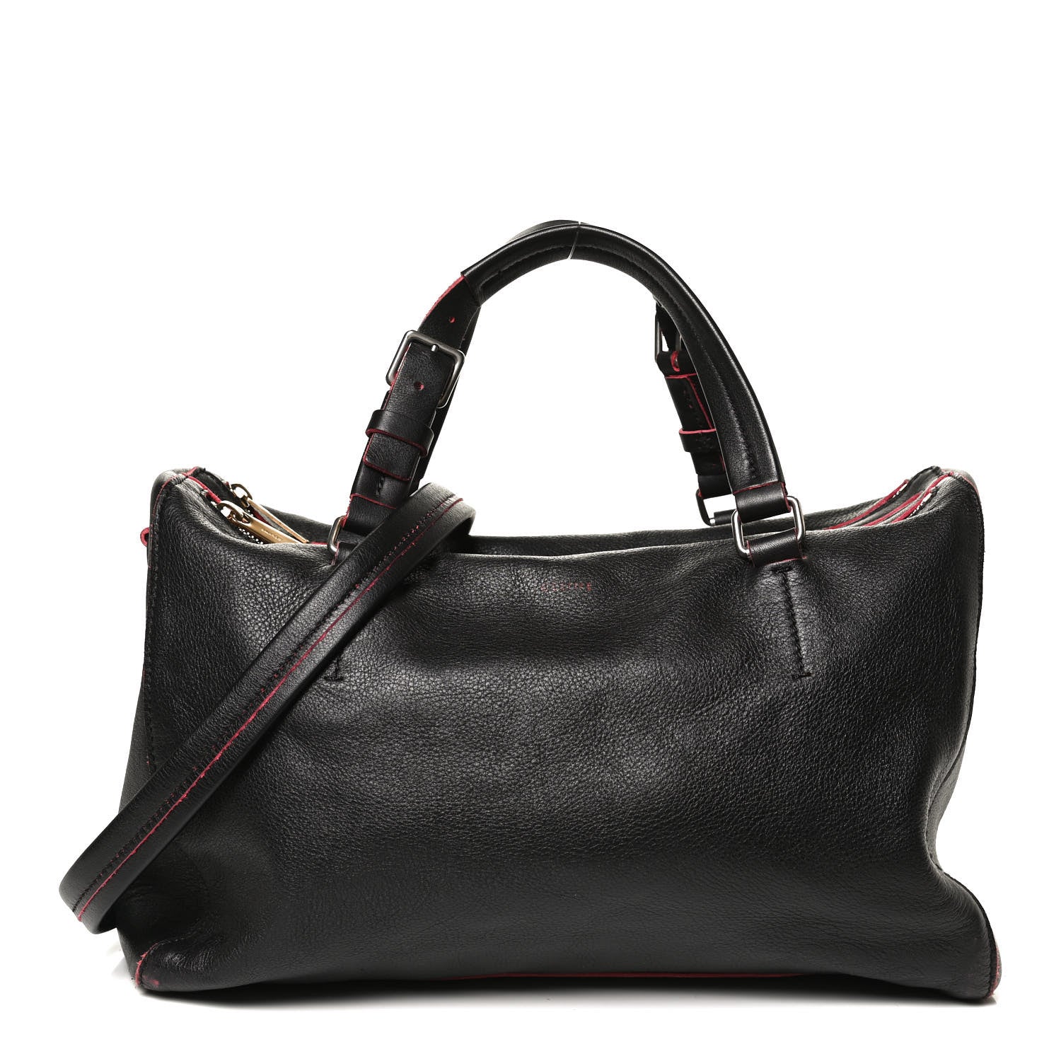 Celine Calfskin Boston Black 1 of 10