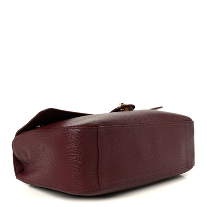 Chanel Grained Calfskin Small Souplissimo Maxi Flap Burgundy 4 of 11