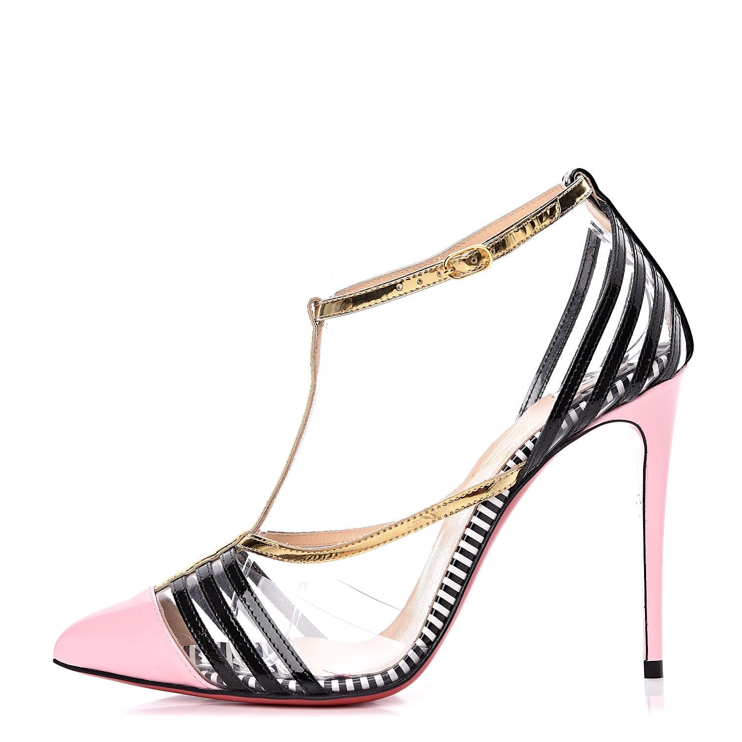 Christian Louboutin Patent PVC Specchio Deck 100 Pumps 36.5 and 35.5 Version Multi 1 of 10