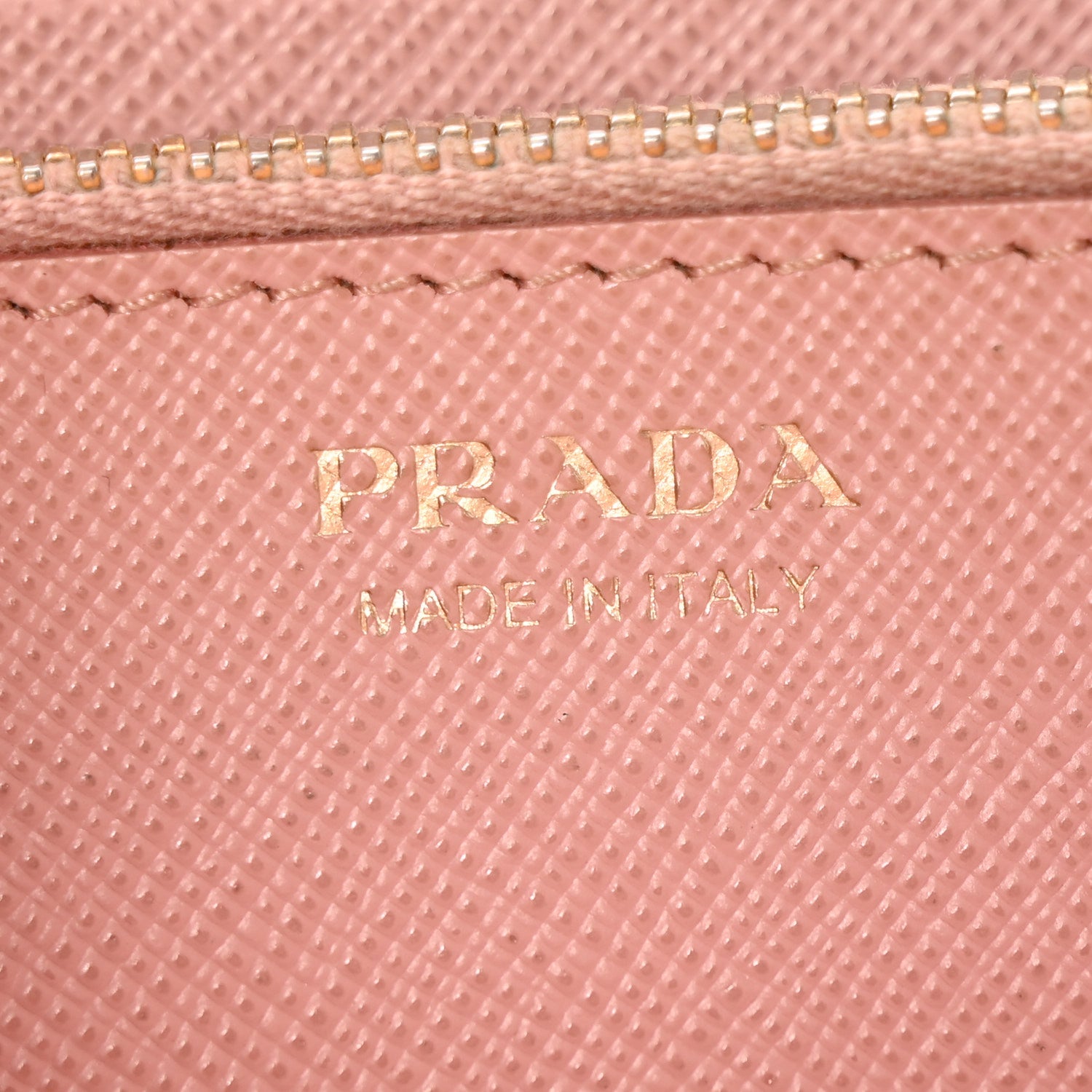 Prada Saffiano Bi-Color Metal Continental Flap Travel Wallet Cammeo Orchidea 7 of 12