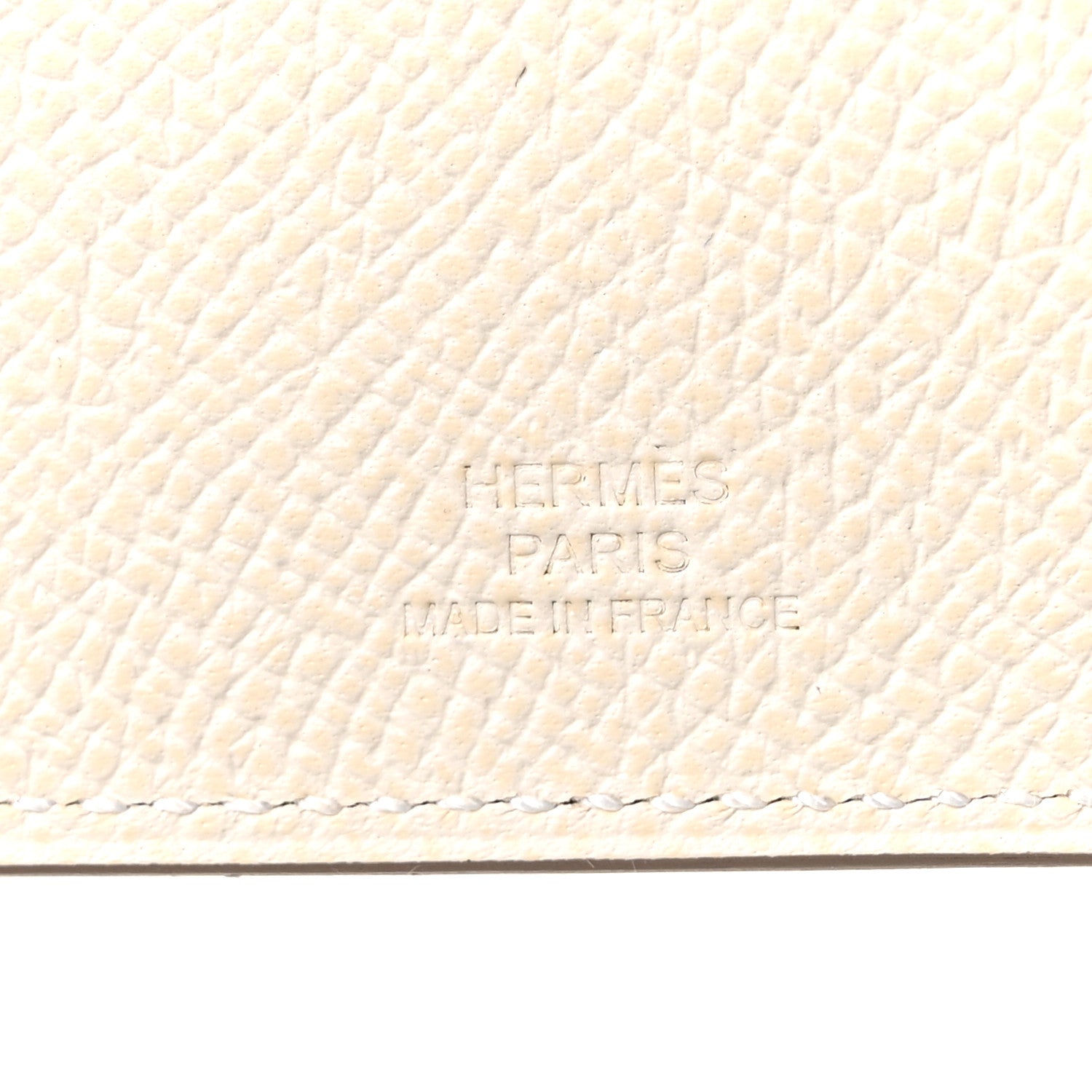 Hermes Epsom Tarmac PM Passport Holder Craie 6 of 9