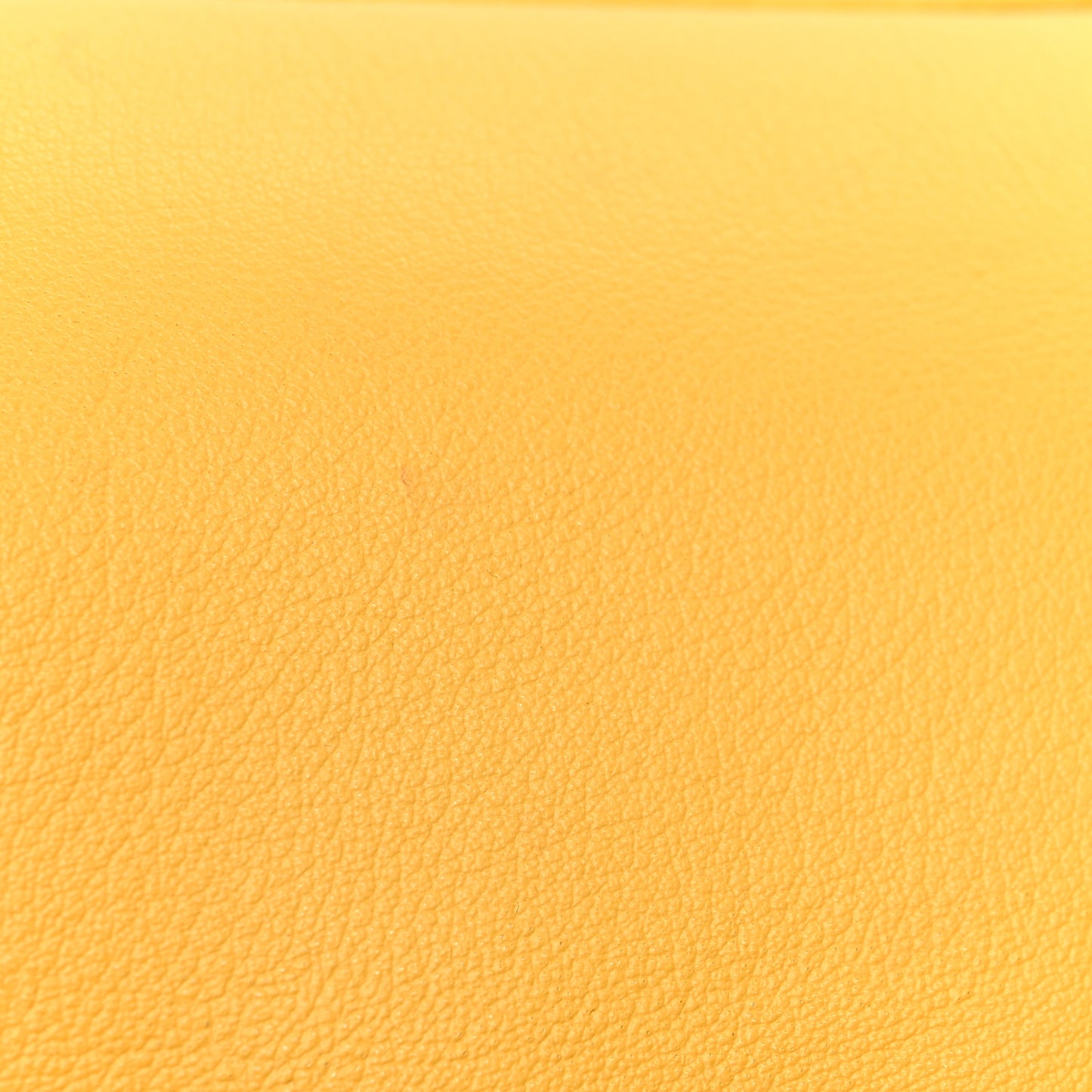 Calfskin Toy Shopping Tote Yellow
