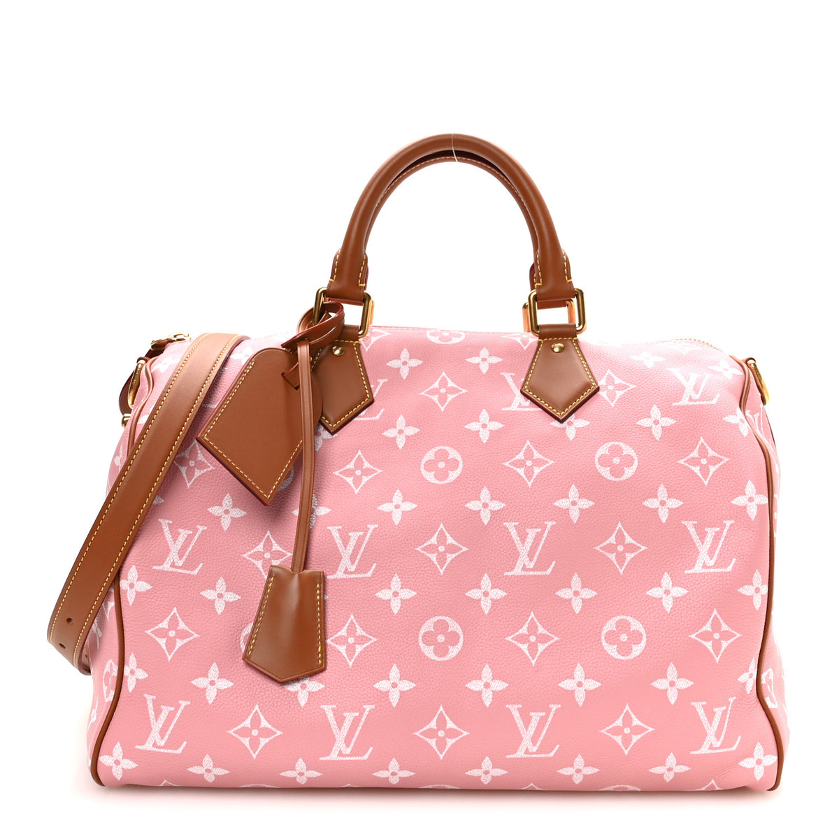Louis Vuitton Calfskin Monogram Speedy P9 Bandouliere 40 Candy 1 of 11