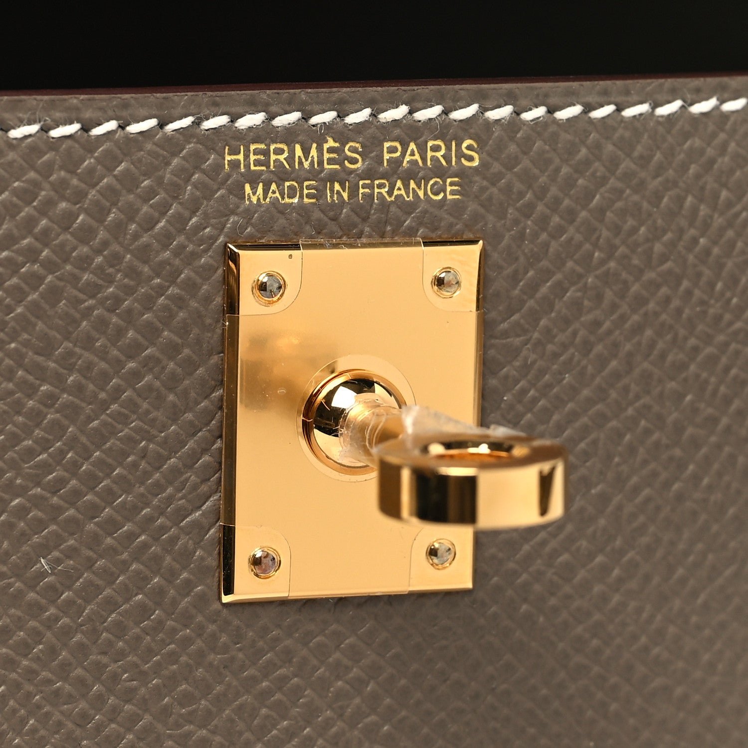 Hermes Epsom Mini Kelly Sellier 20 Etoupe 6 of 10