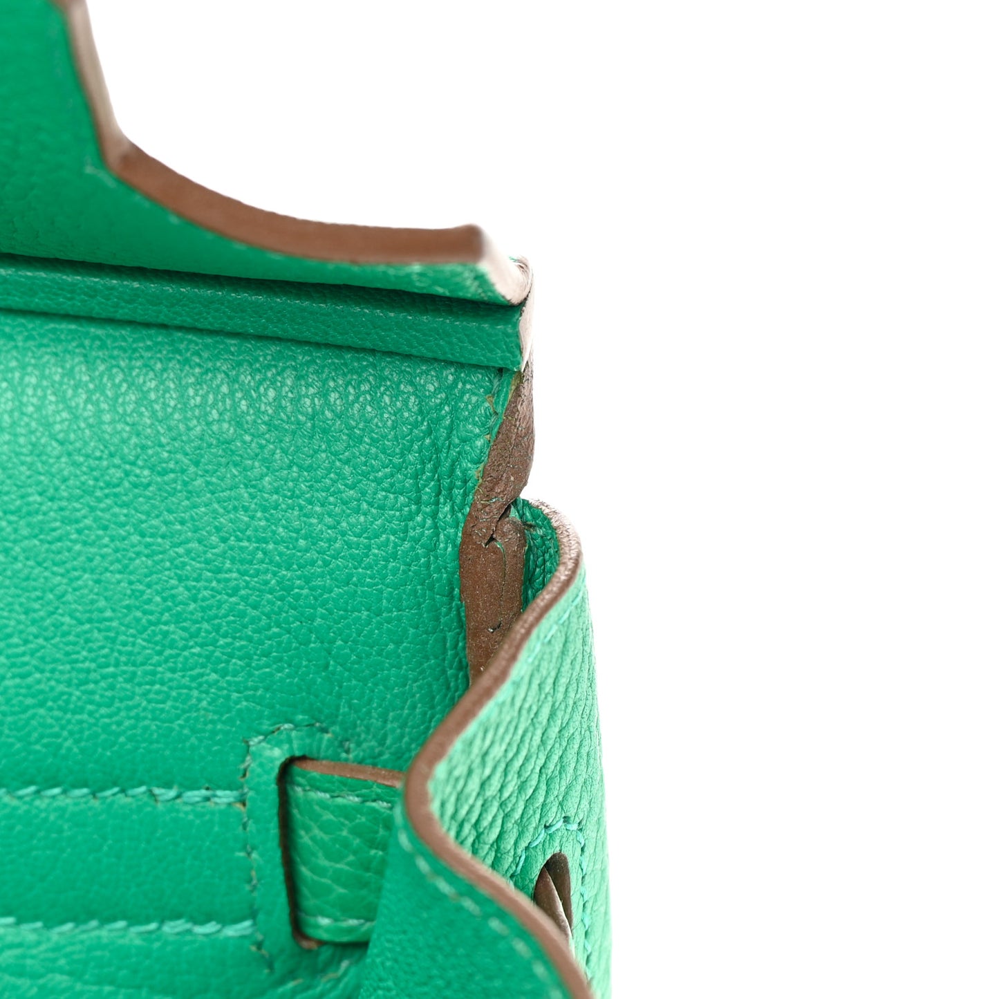Taurillon Clemence Birkin 35 Menthe