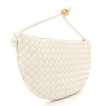 Bottega Veneta Nappa Intrecciato Medium Turn Pouch White 3 of 11