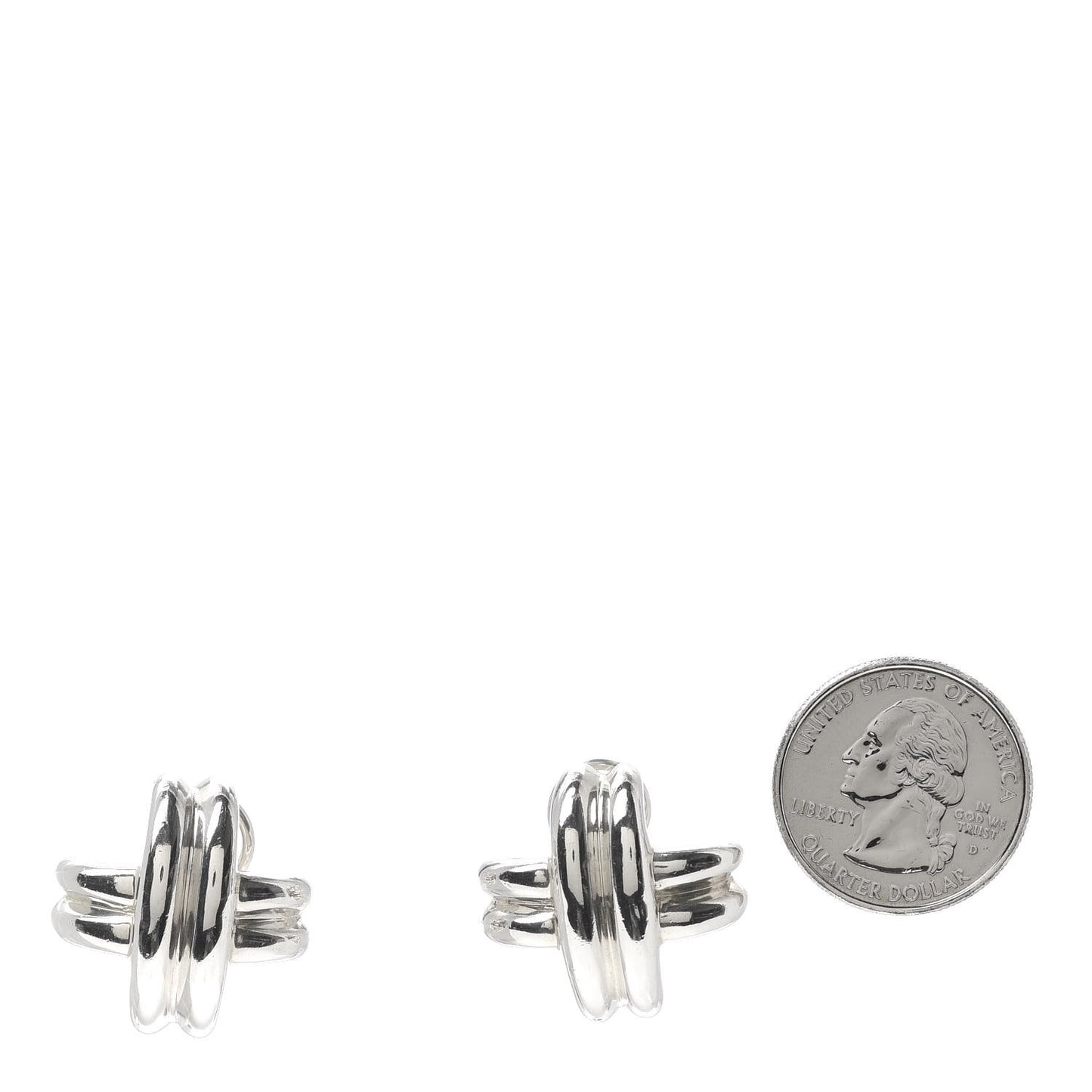 Sterling Silver Signature X Earrings