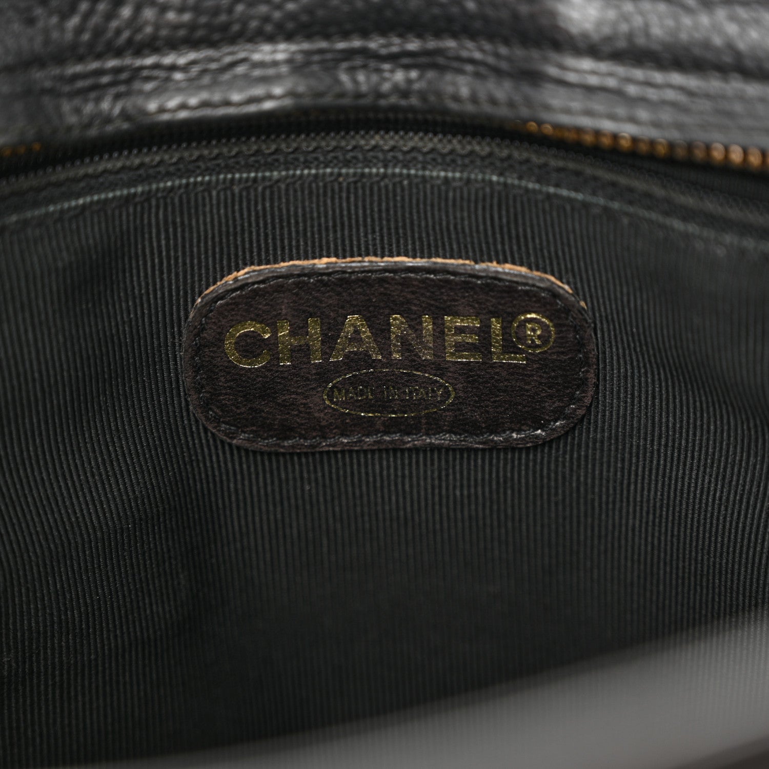 Chanel Caviar CC Shoulder Bag Black 6 of 15
