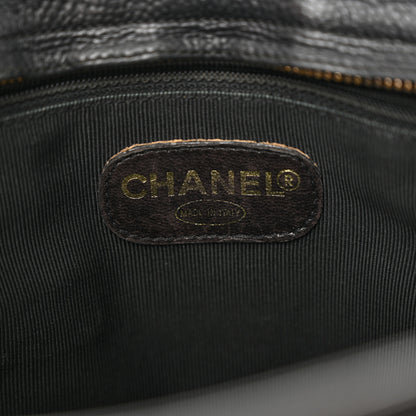 Chanel Caviar CC Shoulder Bag Black 6 of 15