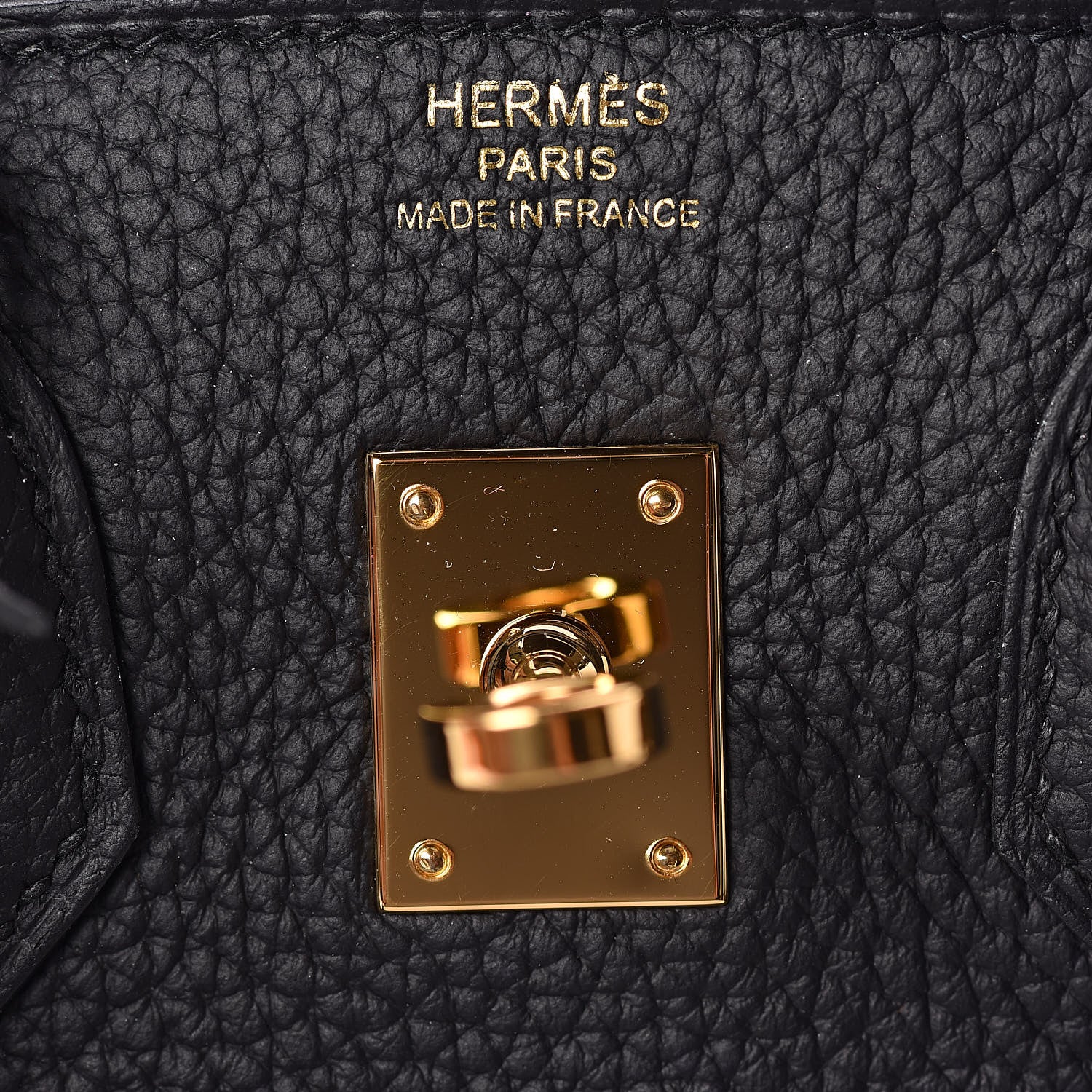 Hermes Togo Birkin 25 Black 14 of 31