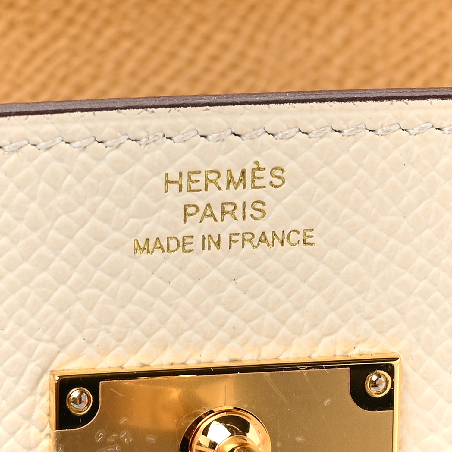 Hermes Epsom Verso Kelly Wallet To Go Nata Sesame 8 of 11