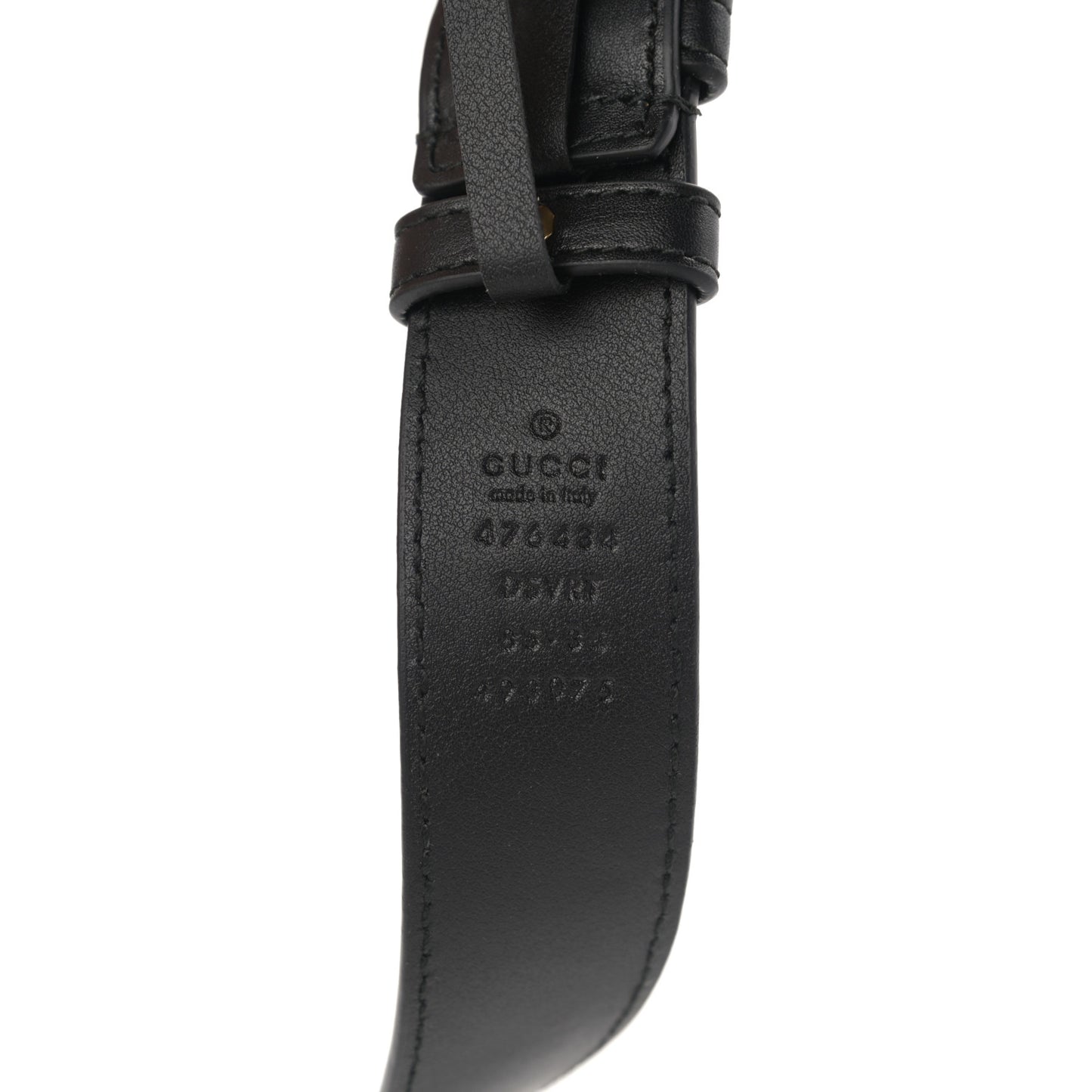 Calfskin Matelasse GG Marmont Belt Bag 85 34 Black