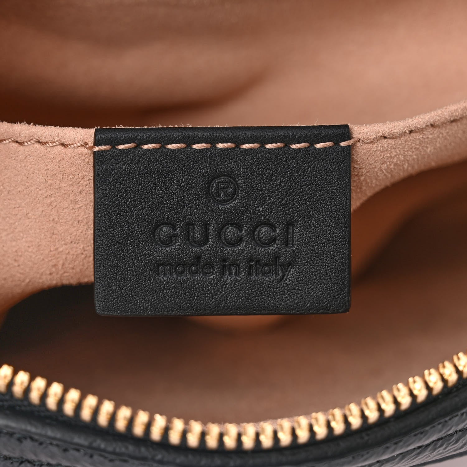 Gucci Suede Small Ophidia Belt Bag 85 34 Hibiscus Red 6 of 11