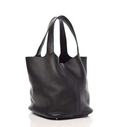 Hermes Taurillon Clemence Picotin Lock 26 GM Black 3 of 10