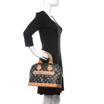 Louis Vuitton Monogram Multicolor Alma Black 2 of 12