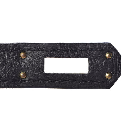 Hermes Togo Kelly Retourne 25 Black 24 of 34