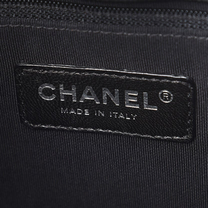 Chanel Caviar Quilted Petit Shopping Tote PST Black 6 of 7