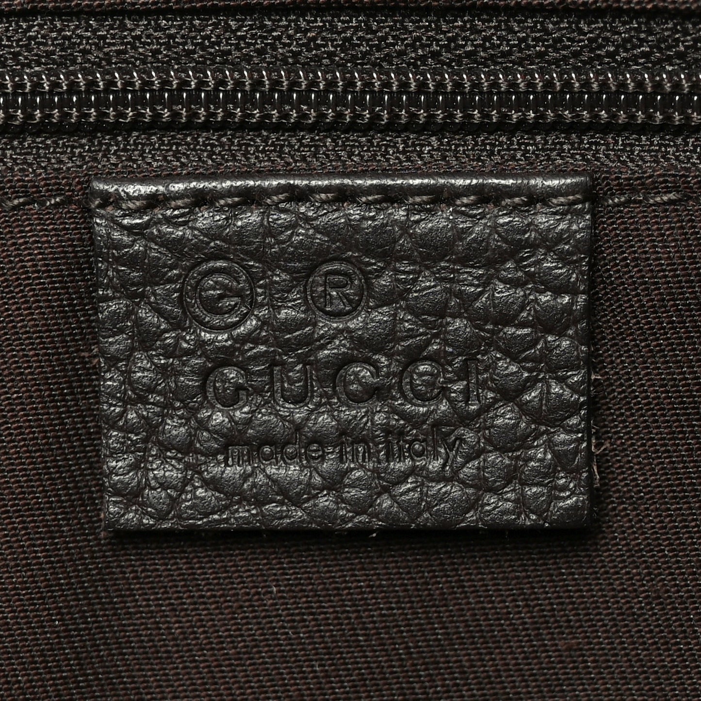 Denim Monogram Abbey Messenger Bag Dark Brown