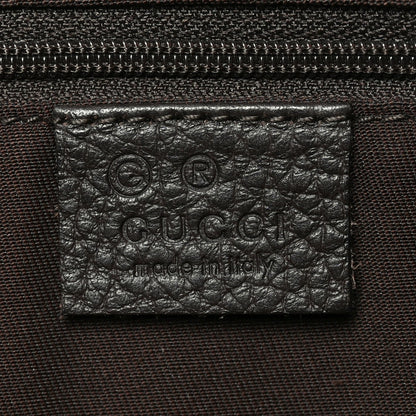 Gucci Denim Monogram Abbey Messenger Bag Dark Brown 6 of 10