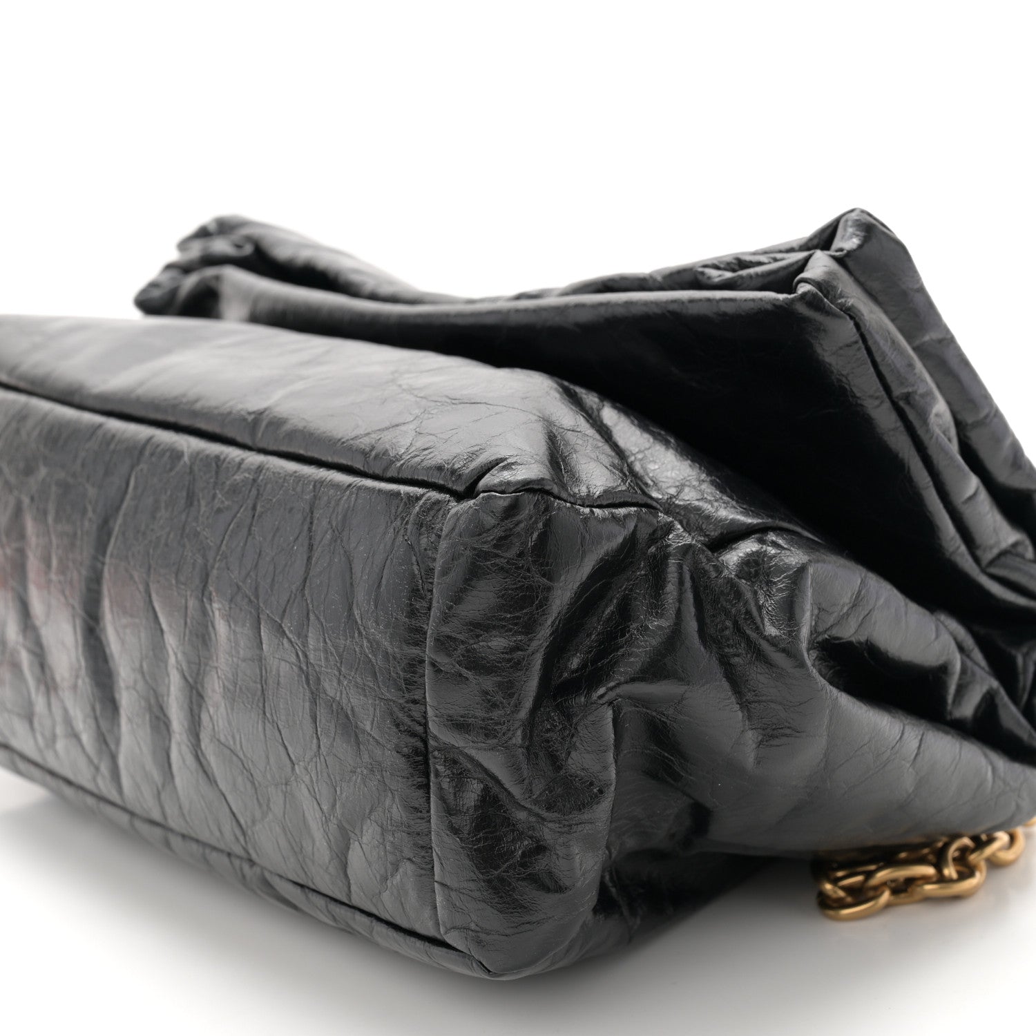 Balenciaga Arena Calfskin Small Monaco Chain Shoulder Bag Black 10 of 10