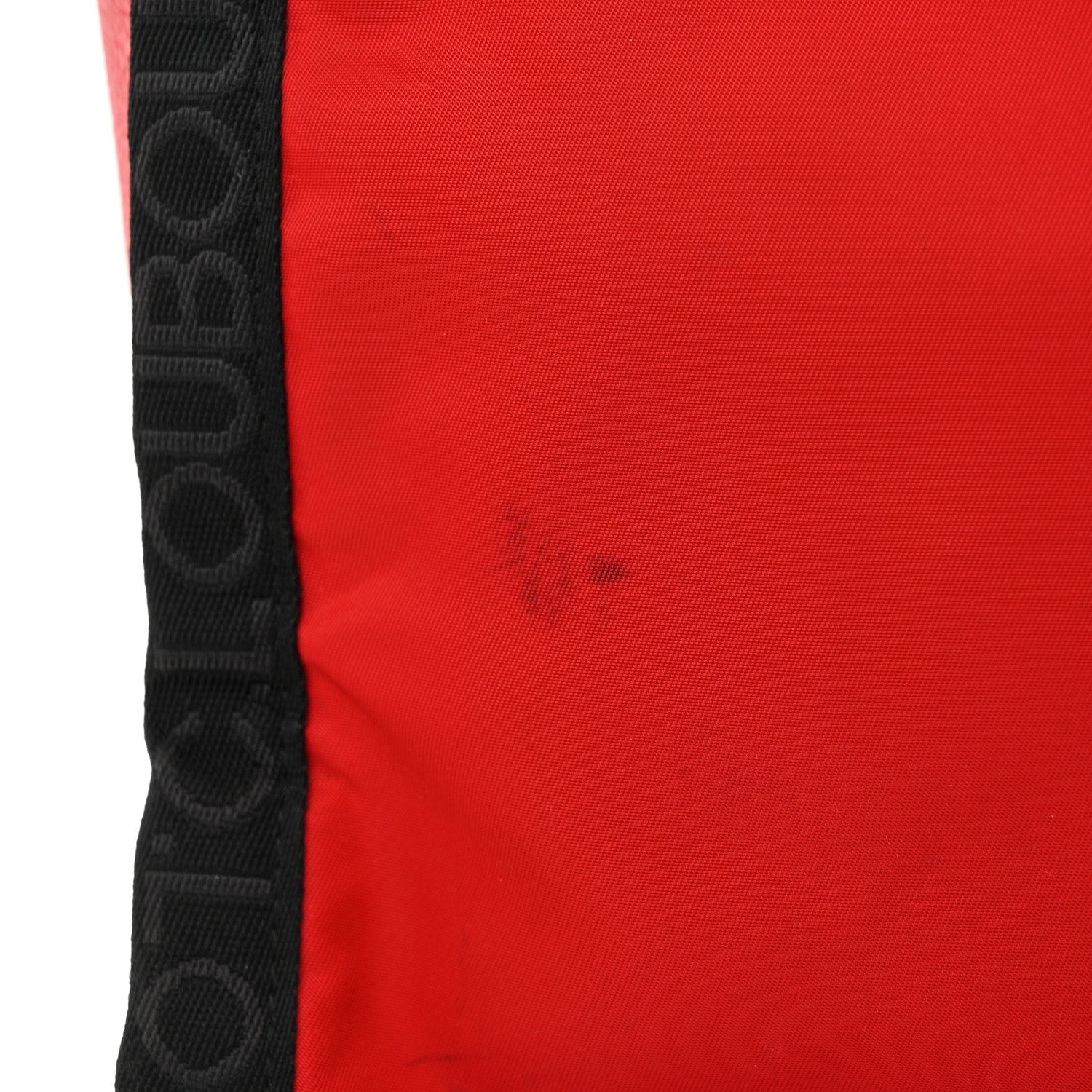 Christian Louboutin Nylon Calfskin Loubiclic Logo Tote Bag Red 11 of 15