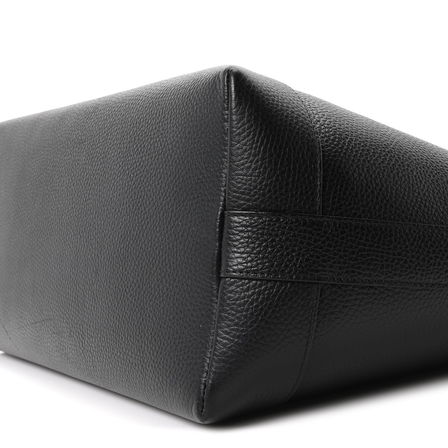 Burberry Grainy Calfskin Medium London Tote Bag Black 10 of 10