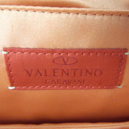 Valentino Garavani Crocodile Embossed Crystal Clutch Coral 8 of 10