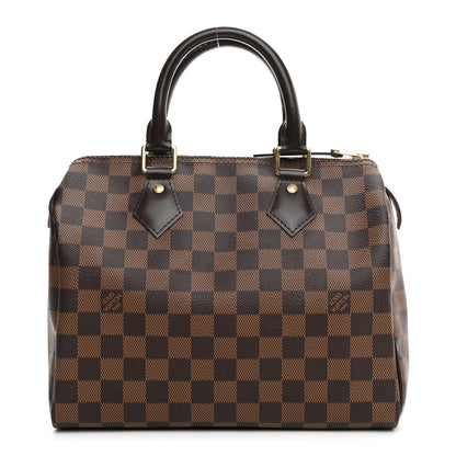Louis Vuitton Damier Ebene Speedy 25 1 of 8